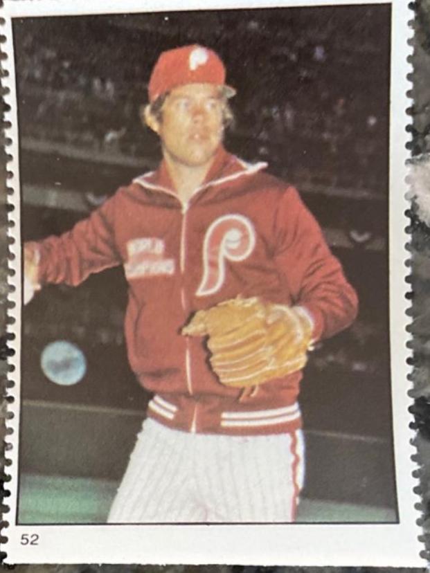 Dick Ruthven #52 Baseball Cards 1982 Fleer Stamps