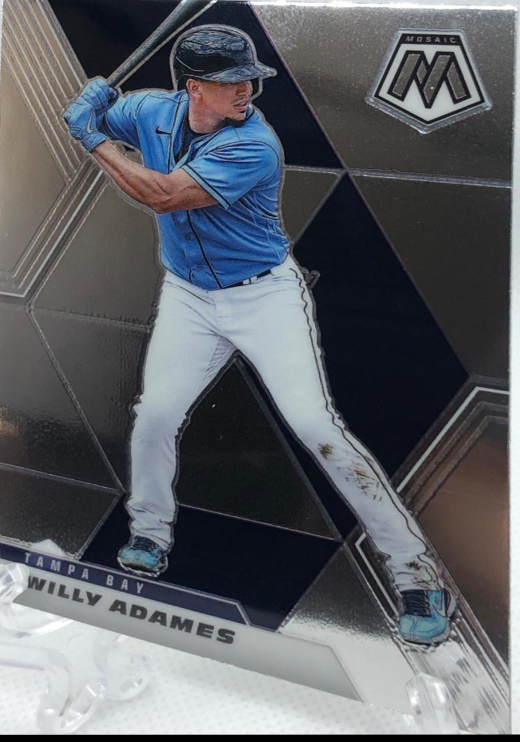 Willy Adames #197 Baseball Cards 2021 Panini Mosaic