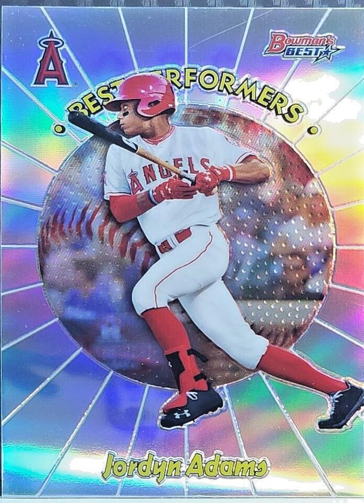 Jordyn Adams #JA Baseball Cards 2018 Bowman's Best 1998 Performers