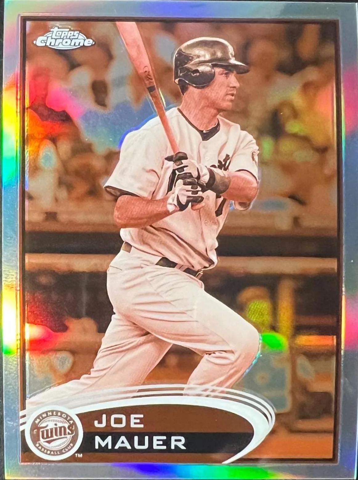 Joe Mauer [Sepia Refractor] #50