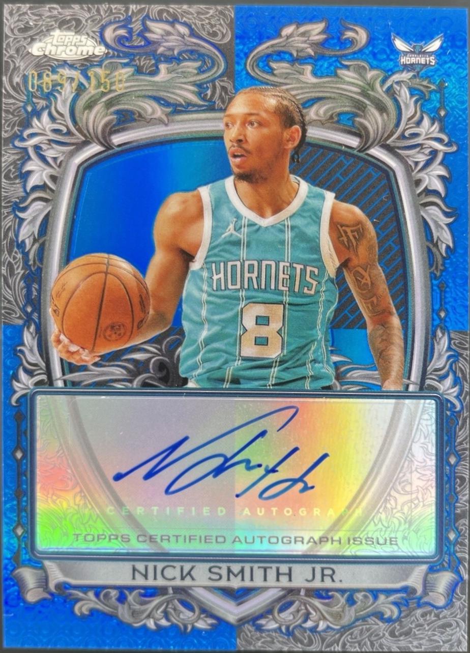 Nick Smith Jr. [Refractor Blue] #SS-NSJ