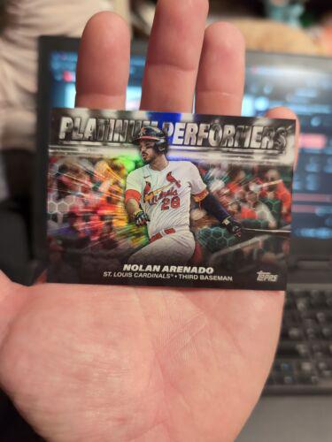Nolan Arenado #PP-20 Baseball Cards 2024 Topps Platinum Performers