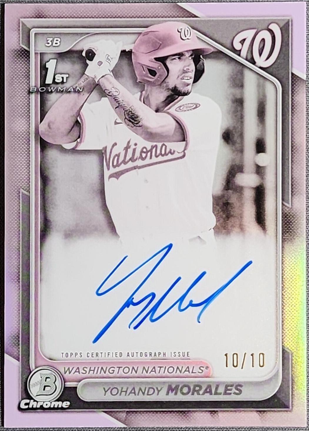 Yohandy Morales [Pearl Refractor] #CPA-YM