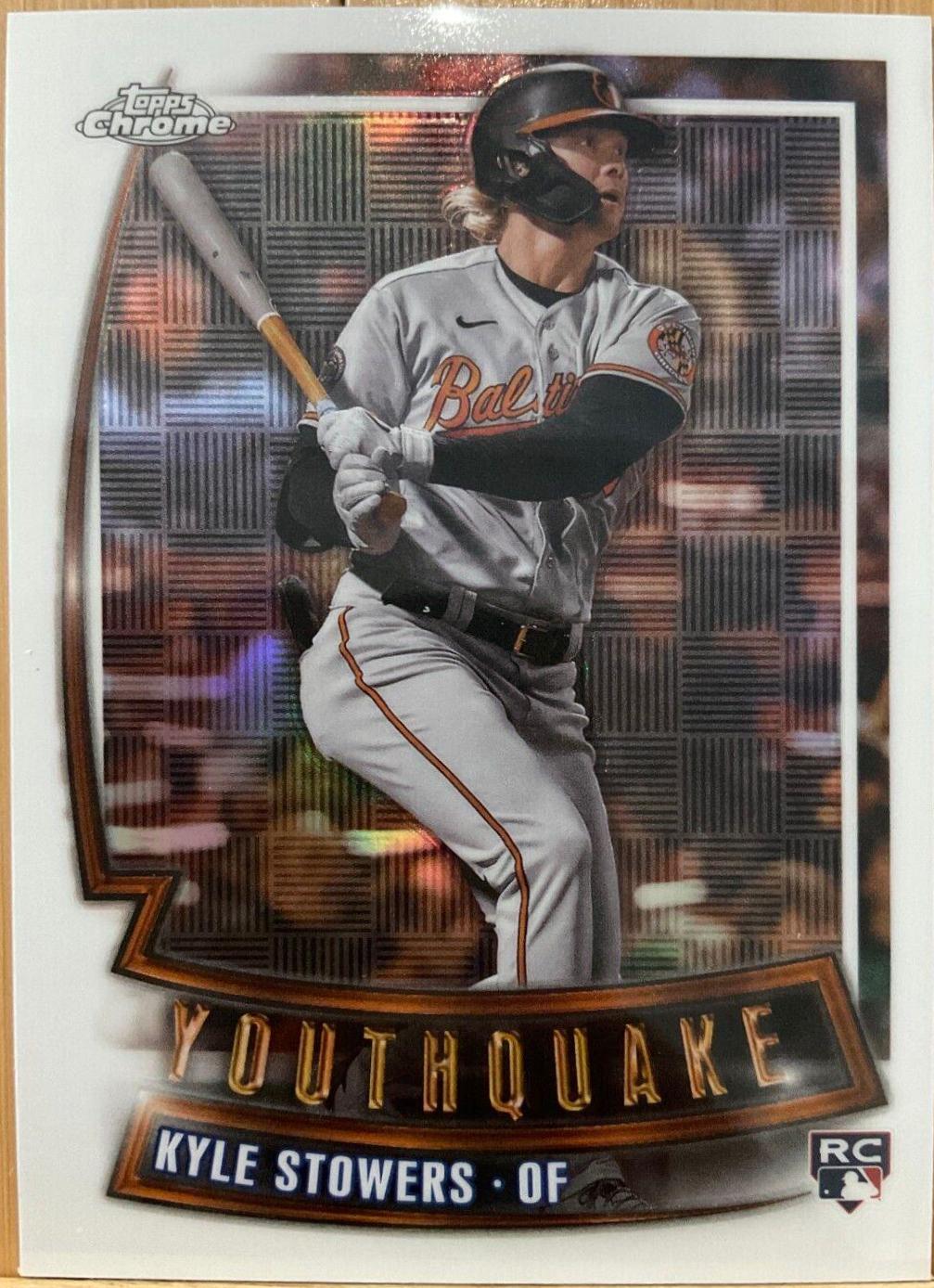 Kyle Stowers #YQ-74 2023 Topps Chrome Youthquake Baseball