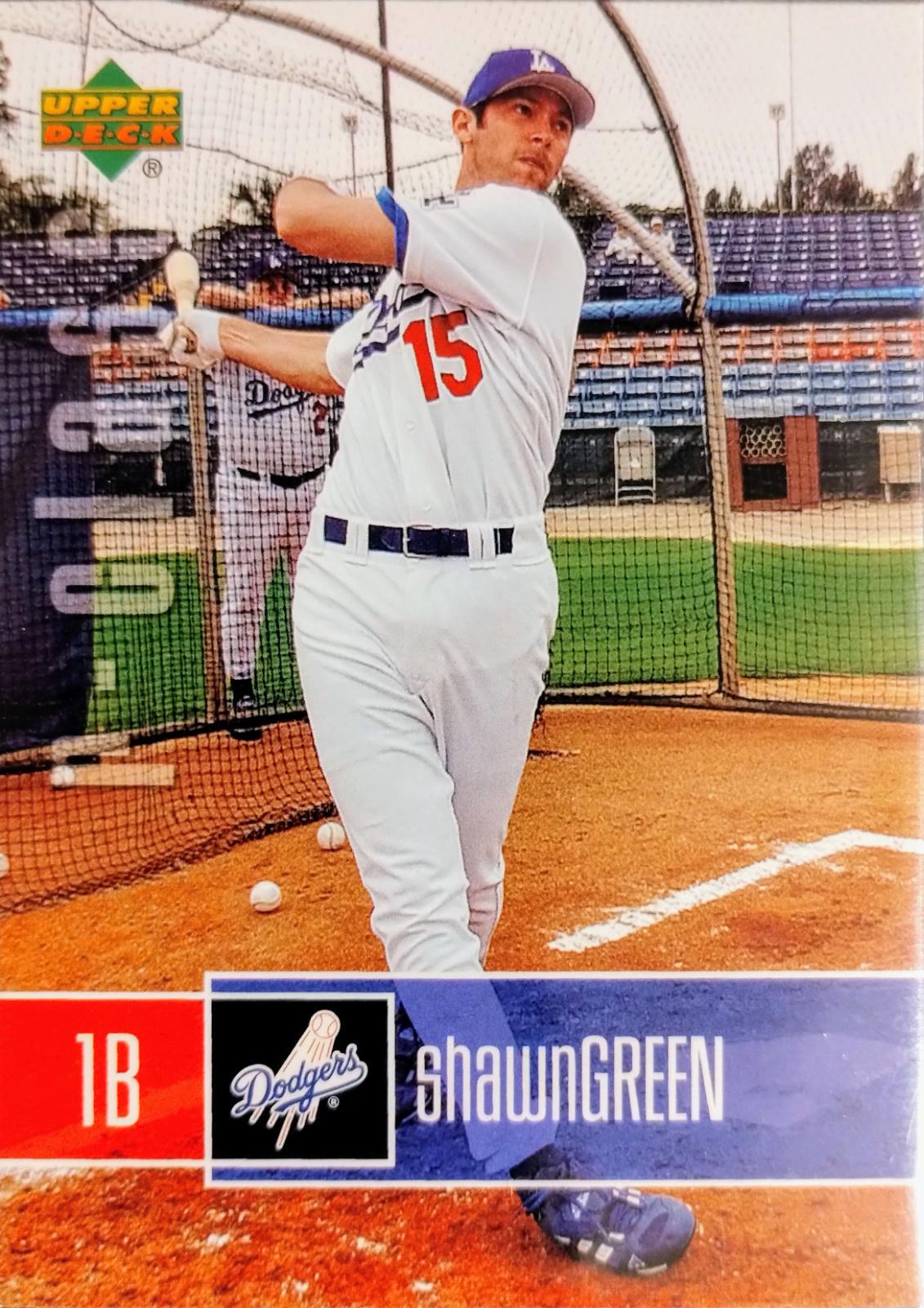 Shawn Green #89 Baseball Cards 2004 Upper Deck R Class