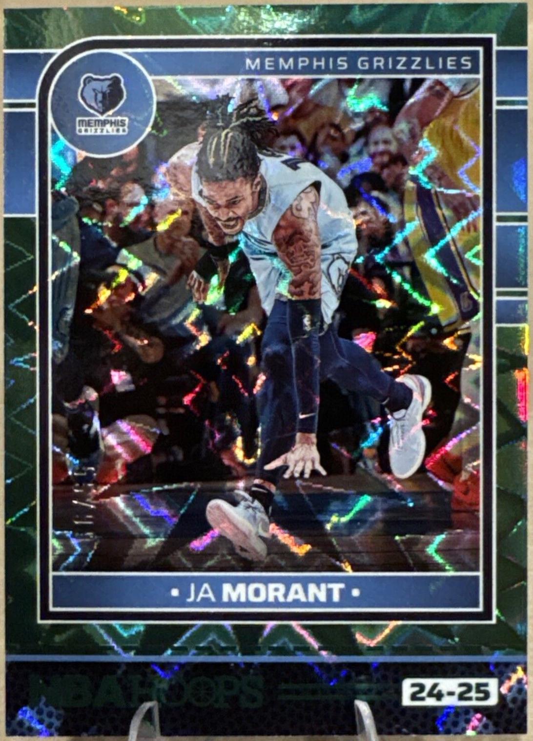 Ja Morant [Green Explosion] #168 Prices | 2024 Panini NBA Hoops ...