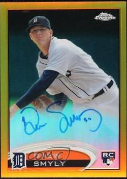 Drew Smyly [Gold Refractor Autograph] #191