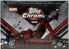 Hobby Box Prices | Marvel 2025 Topps Chrome Deadpool | Marvel Cards