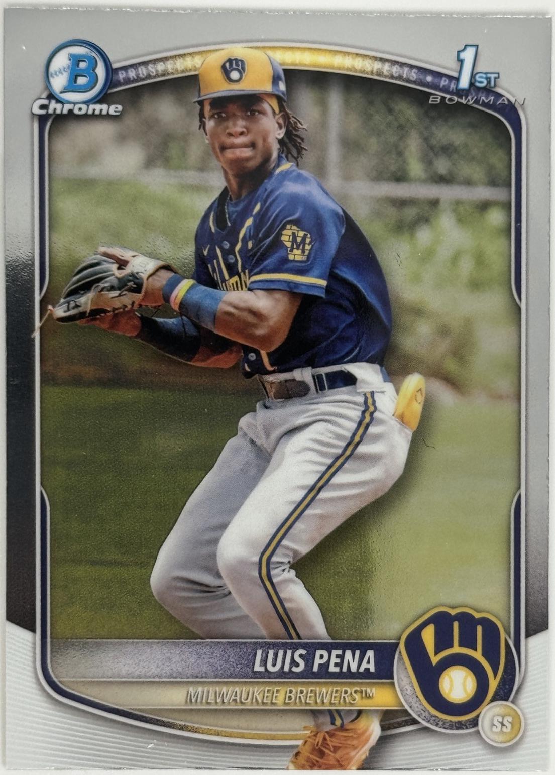 Luis Pena #BCP-38 Baseball Cards 2025 Bowman Chrome Prospects