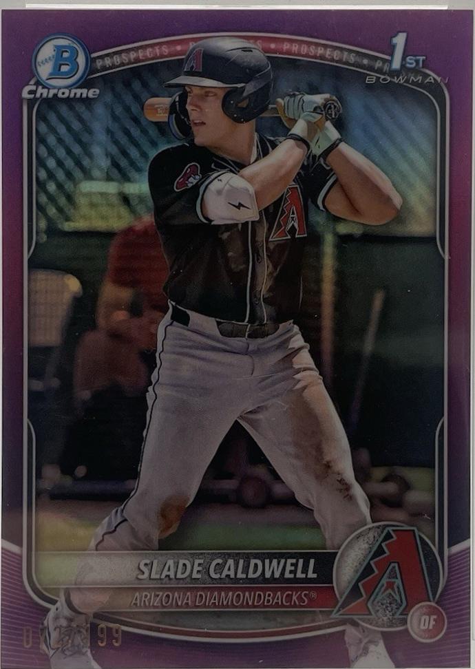Slade Caldwell [Pink] #BCP-21 Prices | 2025 Bowman Chrome Prospects ...