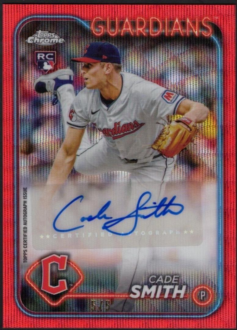 Cade Smith [Red Wave Refractor] #AC-CS