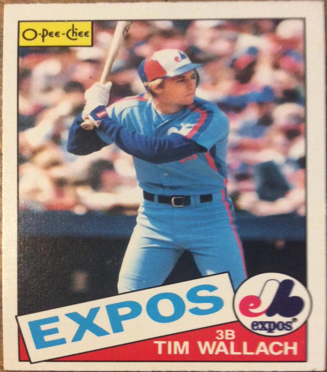Tim Wallach #3 Baseball Cards 1985 O Pee Chee