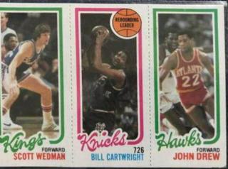 Scott Wedman / Bill Cartwright / John Drew #23 / 131 / 164