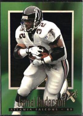 Jamal Anderson #2 Football Cards 1997 Skybox E X2000