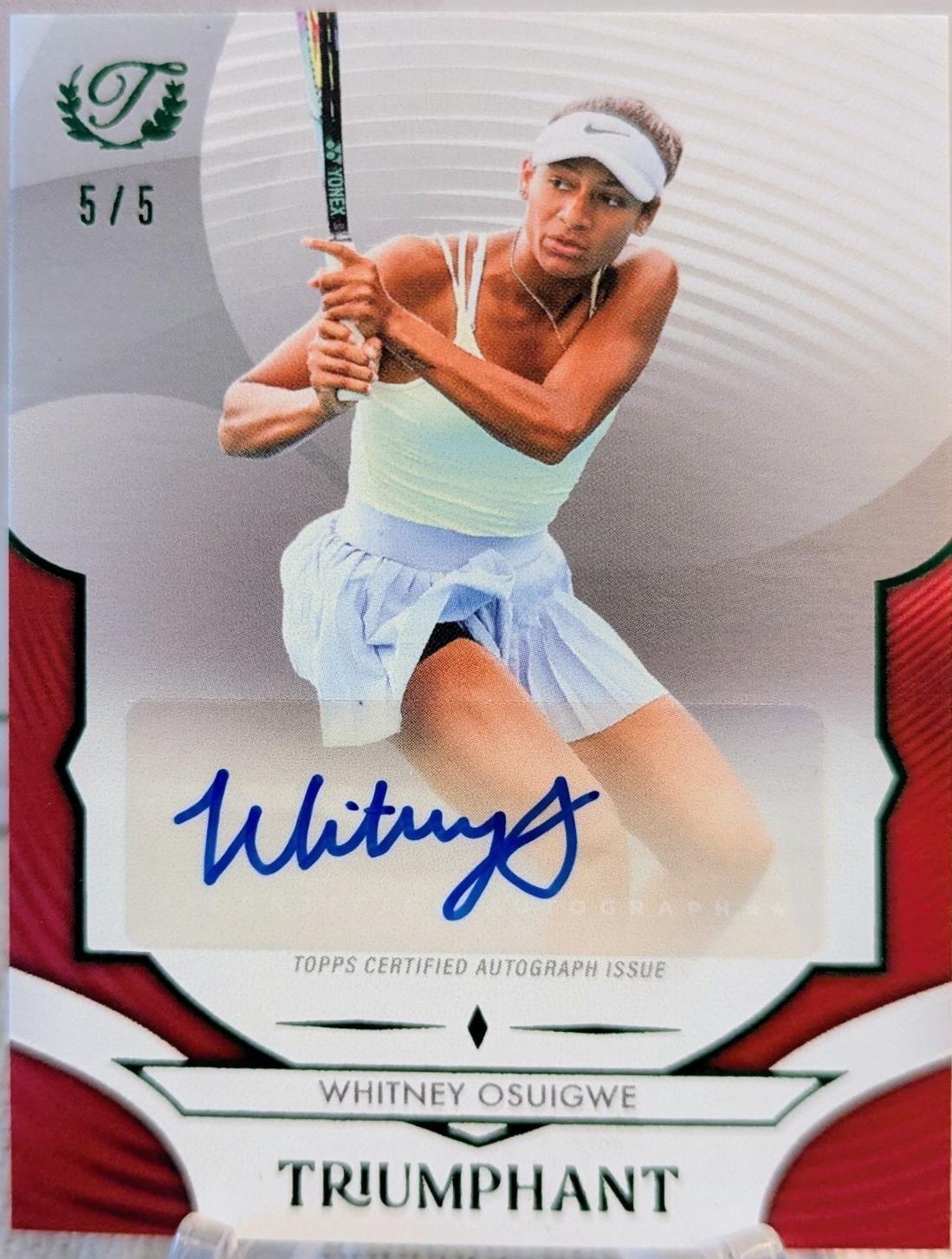 Whitney Osuigwe [Red Foil] #64-A