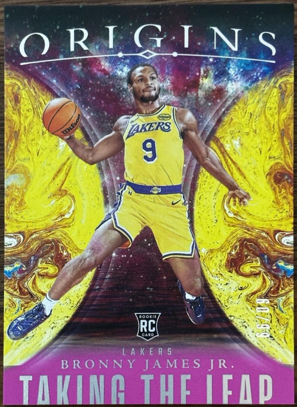 Bronny James Jr. [Pink] #16