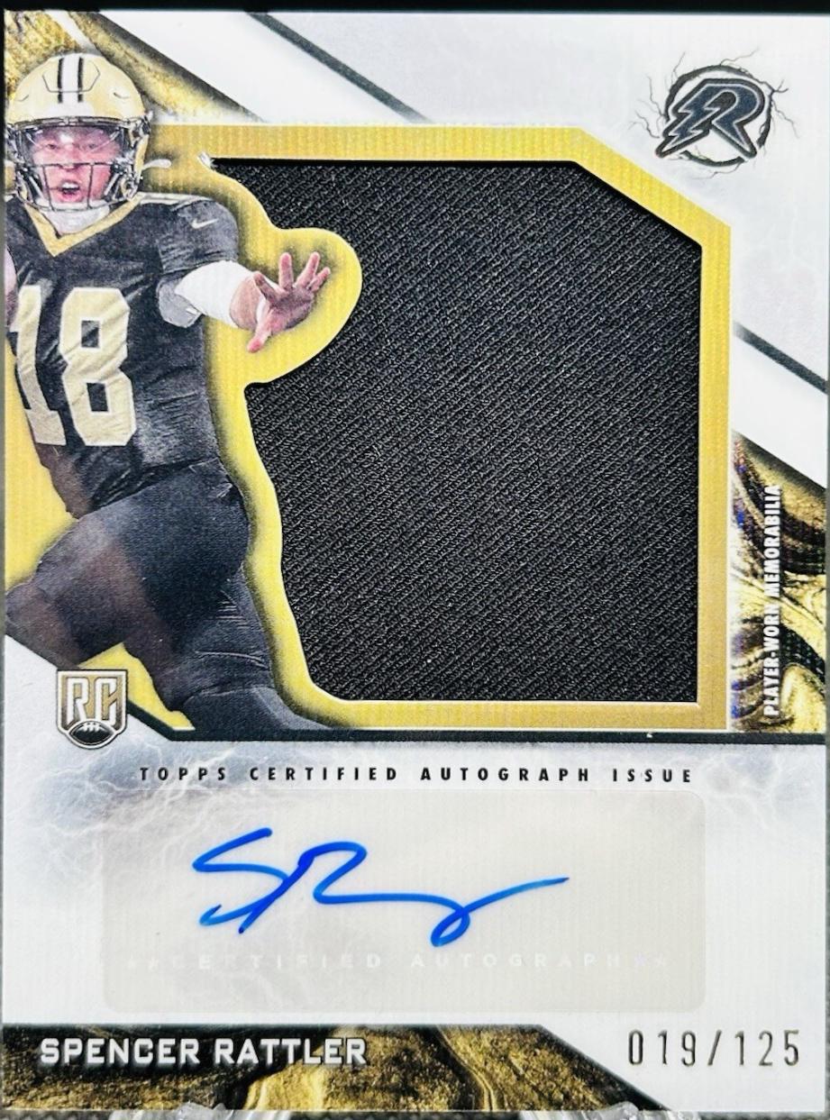 Spencer Rattler [White Surge] #RPA-SR