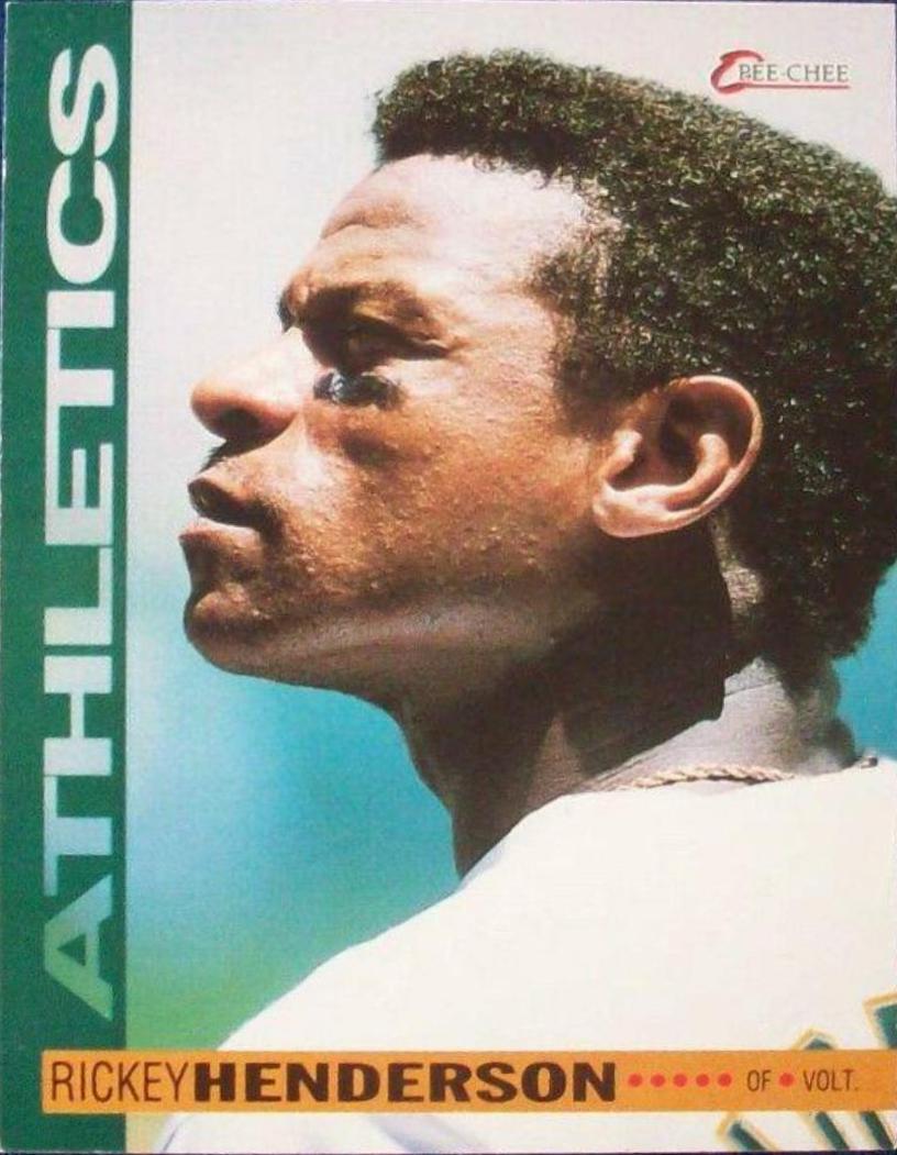 Rickey Henderson #37 Baseball Cards 1994 O Pee Chee