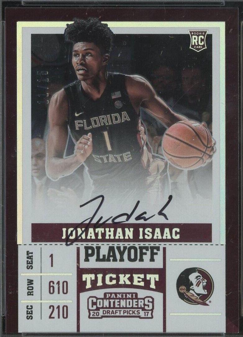 Jonathan Isaac #59C 2017 Panini Contenders Draft Picks Basketball