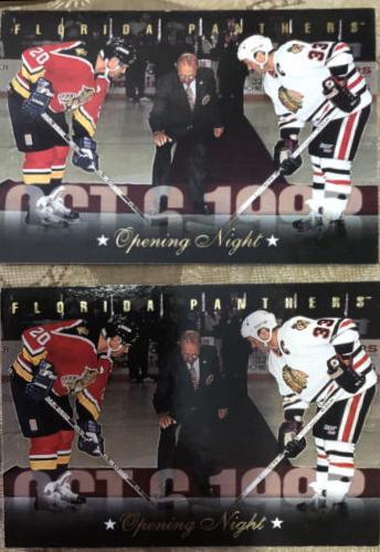 Florida Panthers Opening Night #391 1993-94 Donruss Hockey