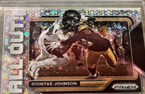 Diontae Johnson #AO-14 2022 Panini Prizm All Out Football