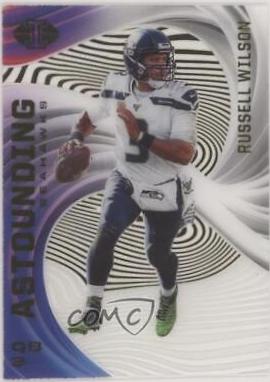 Russell Wilson #A13 Football Cards 2020 Panini Illusions Astounding