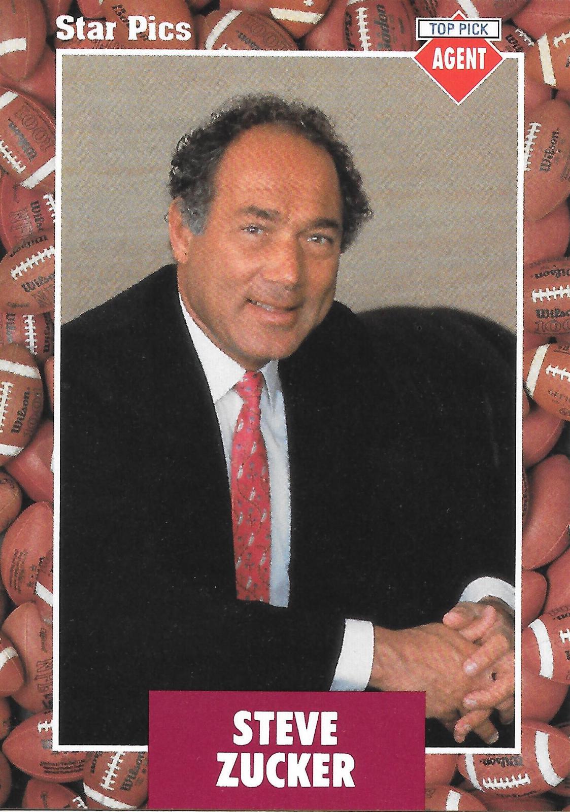 Steve Zucker #16 Football Cards 1991 Star Pics