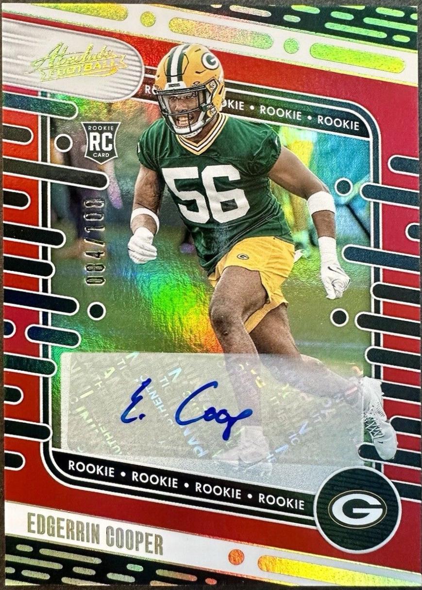 Edgerrin Cooper [Signature Spectrum Red] #145 Prices | 2024 Panini ...
