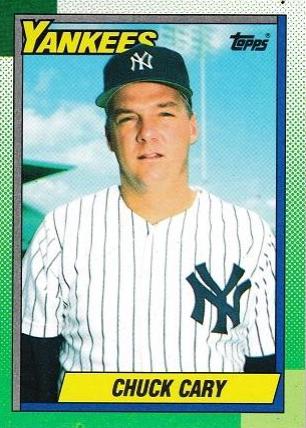 Chuck Cary #691 Baseball Cards 1990 Topps