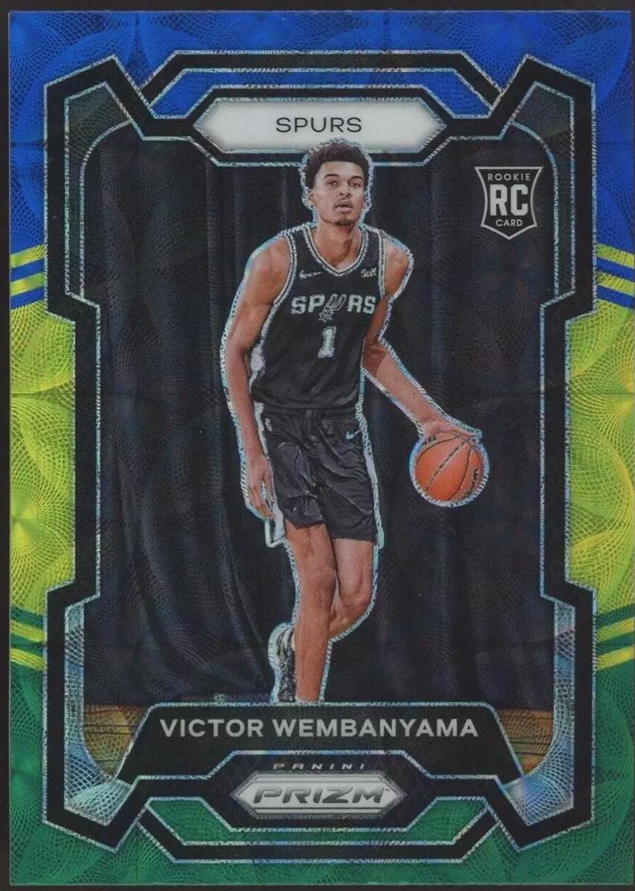 2023 Victor Wembanyama [Choice Blue Yellow Green] #136