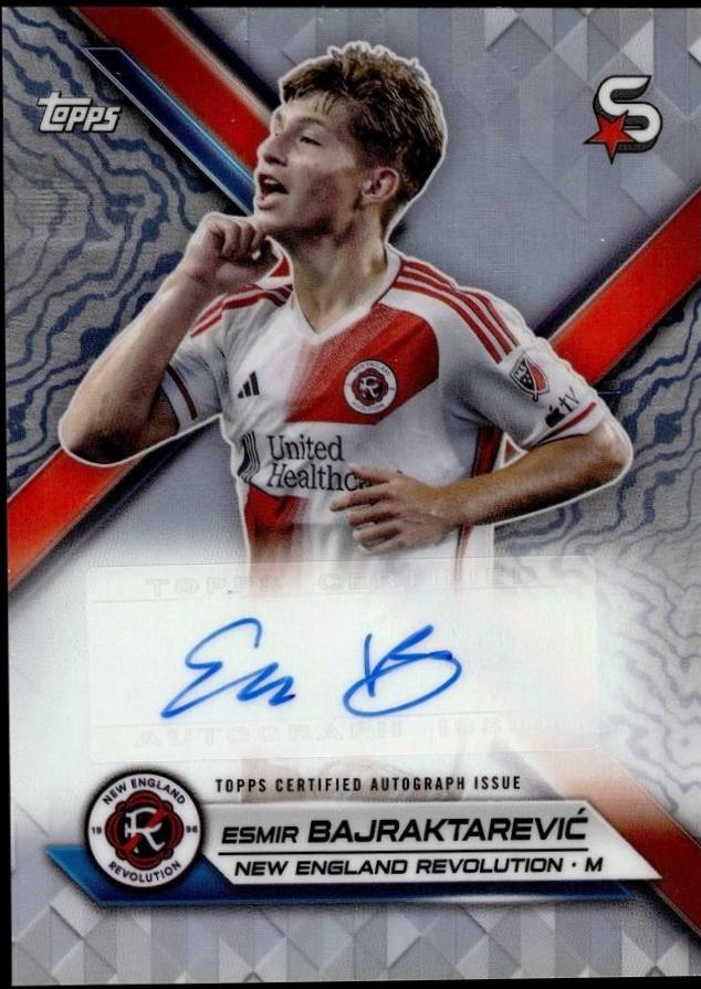 Esmir Bajraktarevic #SA-EB Soccer Cards 2024 Topps Superstars MLS Superstar Autograph