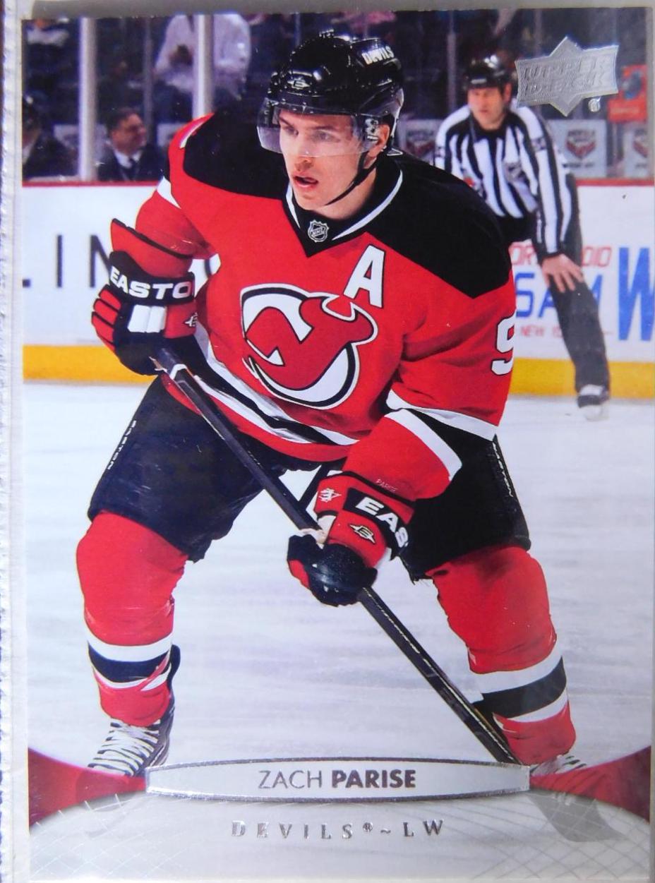 Zach Parise #88 Hockey Cards 2011 Upper Deck