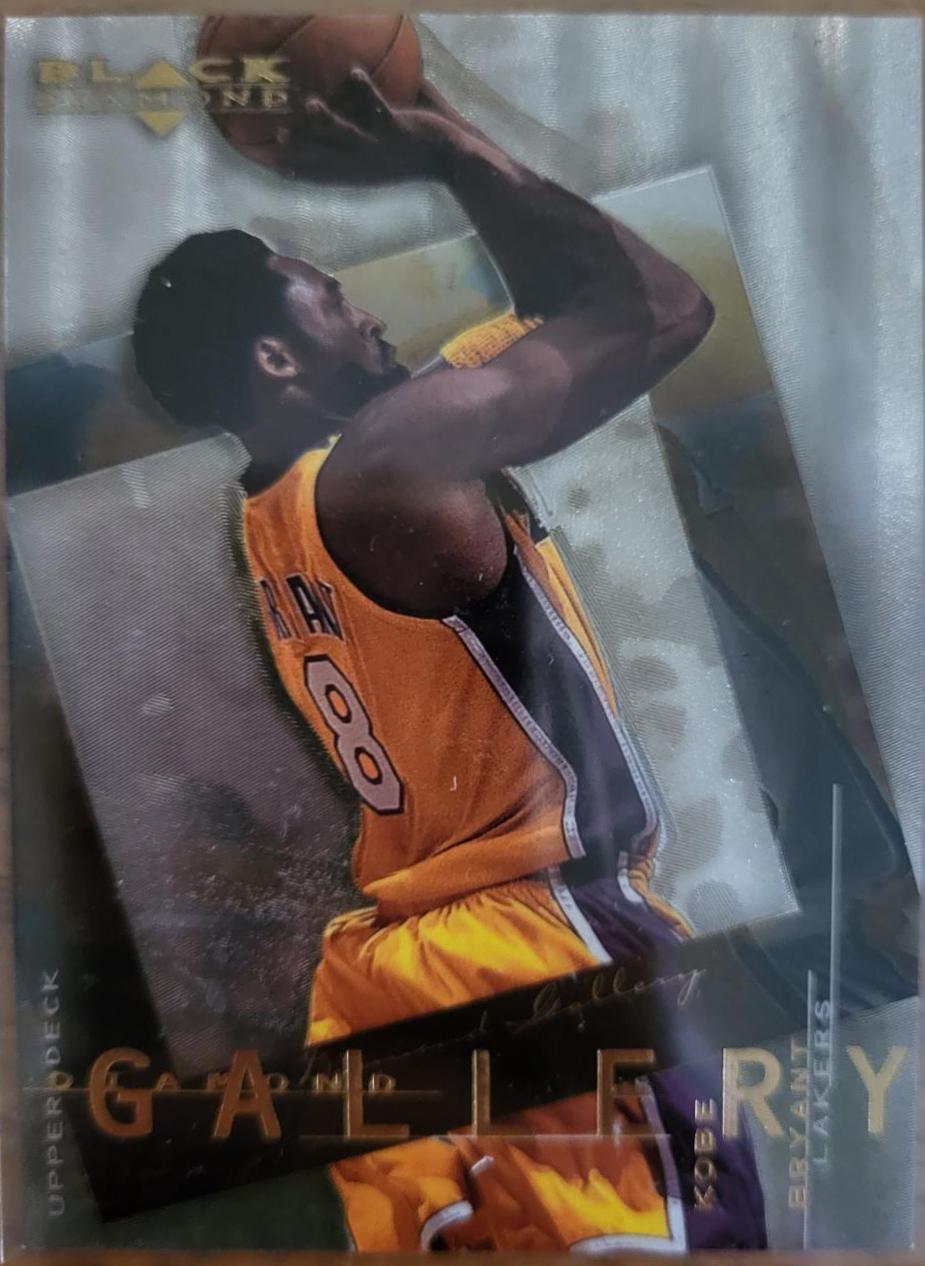 Kobe Bryant #DG1 Basketball Cards 2000 Upper Deck Black Diamond Diamond Gallery