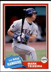 Mark Teixeira #WM30 Baseball Cards 2006 Topps Wal Mart Prices