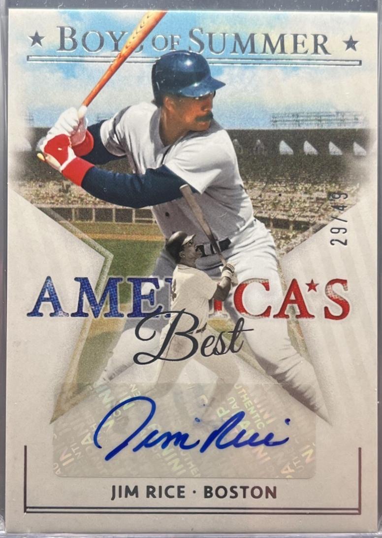 Jim Rice [Red] #AME-JR