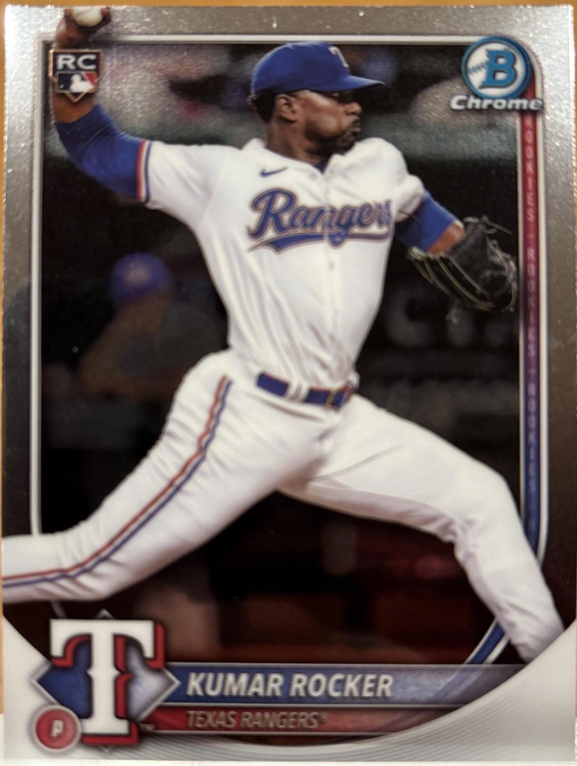 Kumar Rocker #98 Prices [Rookie] | 2025 Bowman Chrome | Baseball Cards
