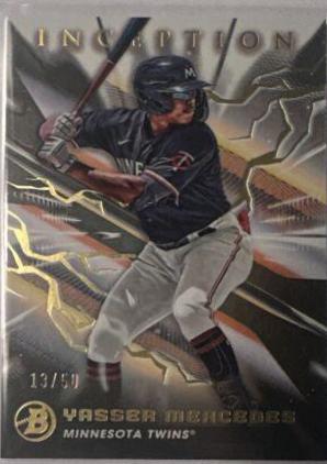 Yasser Mercedes #96 2023 Bowman Inception Baseball