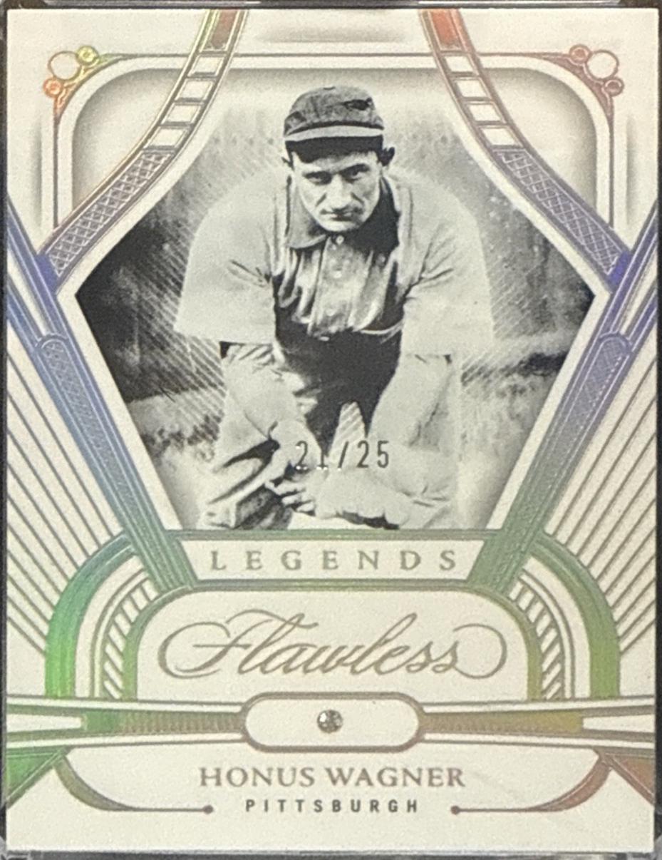Honus Wagner #85 2024 Panini Flawless Baseball