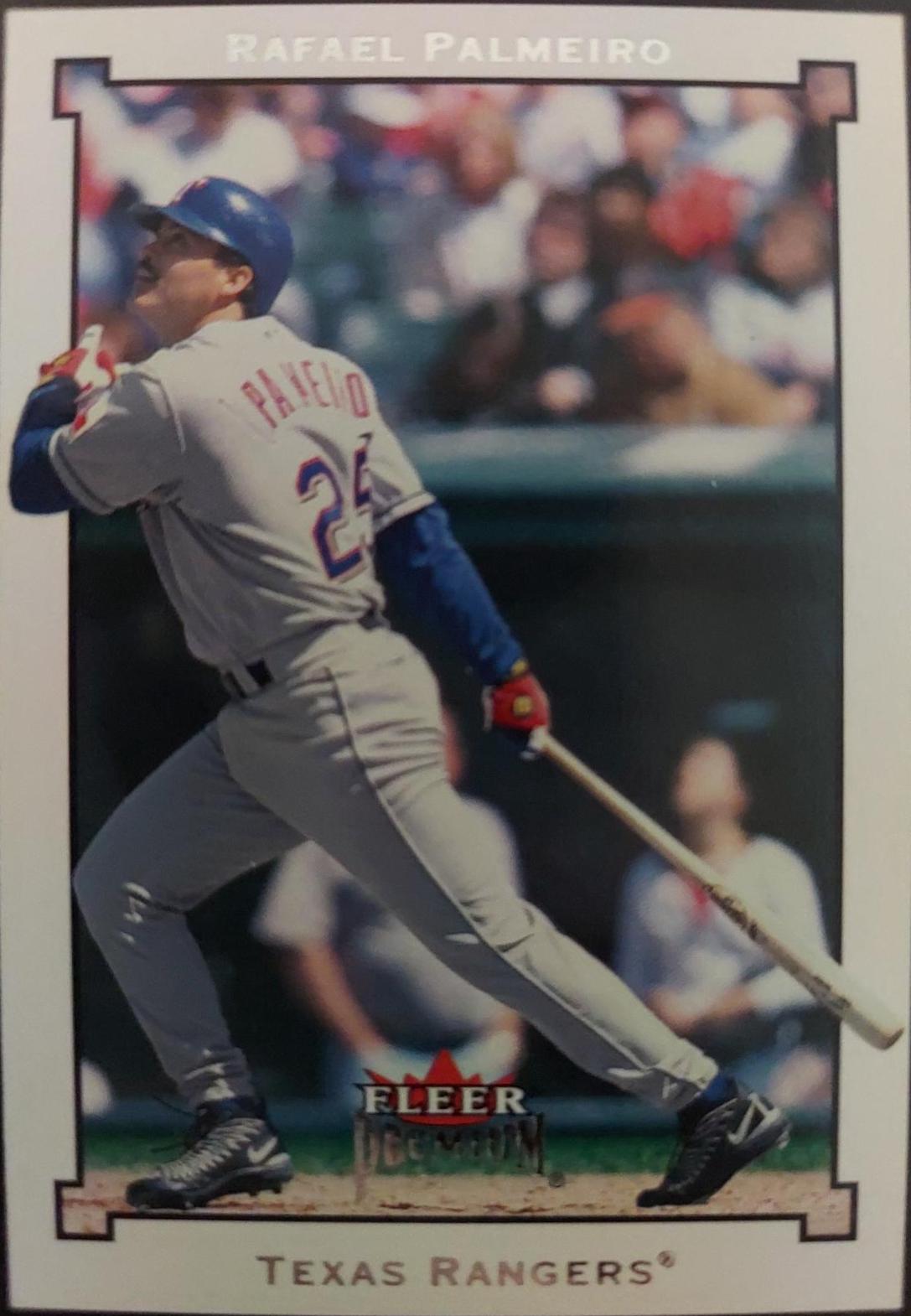 Rafael Palmeiro #72 Baseball Cards 2002 Fleer Premium