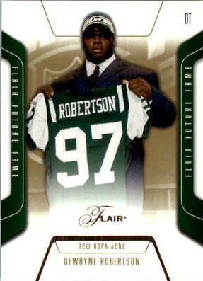DeWayne Robertson #102 2003 Flair Football