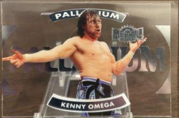 Kenny Omega #P-1 Wrestling Cards 2022 SkyBox Metal Universe AEW Palladium