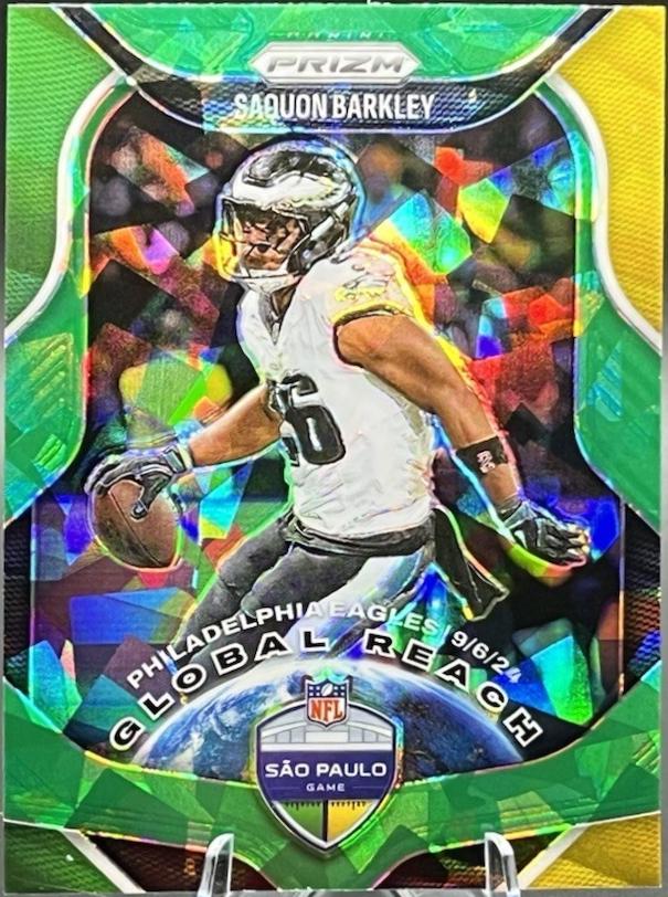 2025 Saquon Barkley [Green Ice] #1