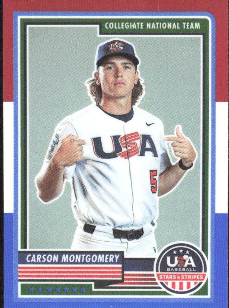 Carson Montgomery [Red White Blue] #76