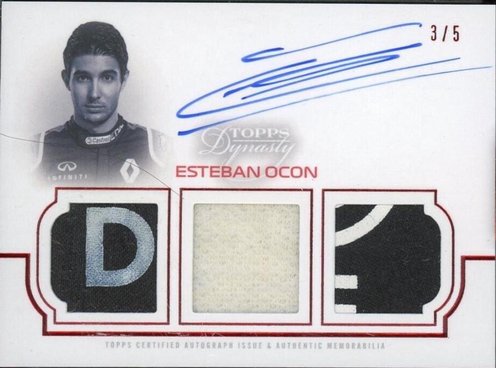 Esteban Ocon [Red] #DAP-IIEC