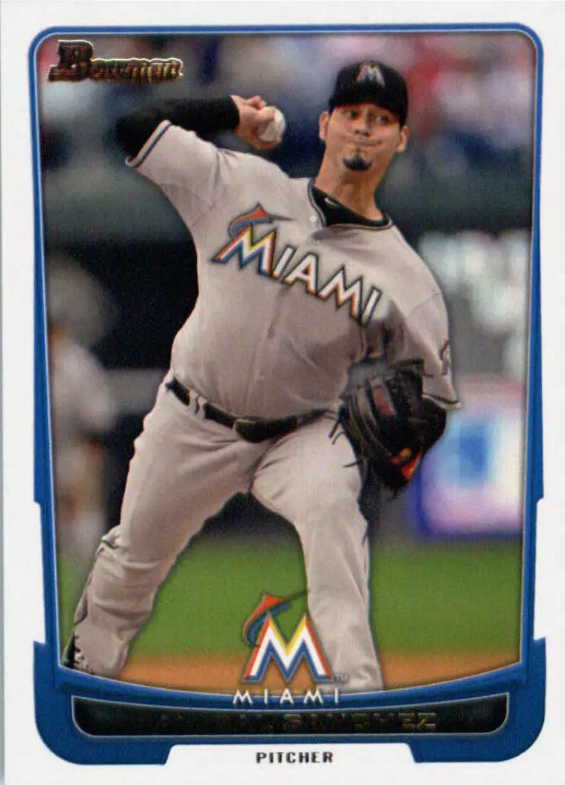 Anibal Sanchez #30 Baseball Cards 2014 Bowman