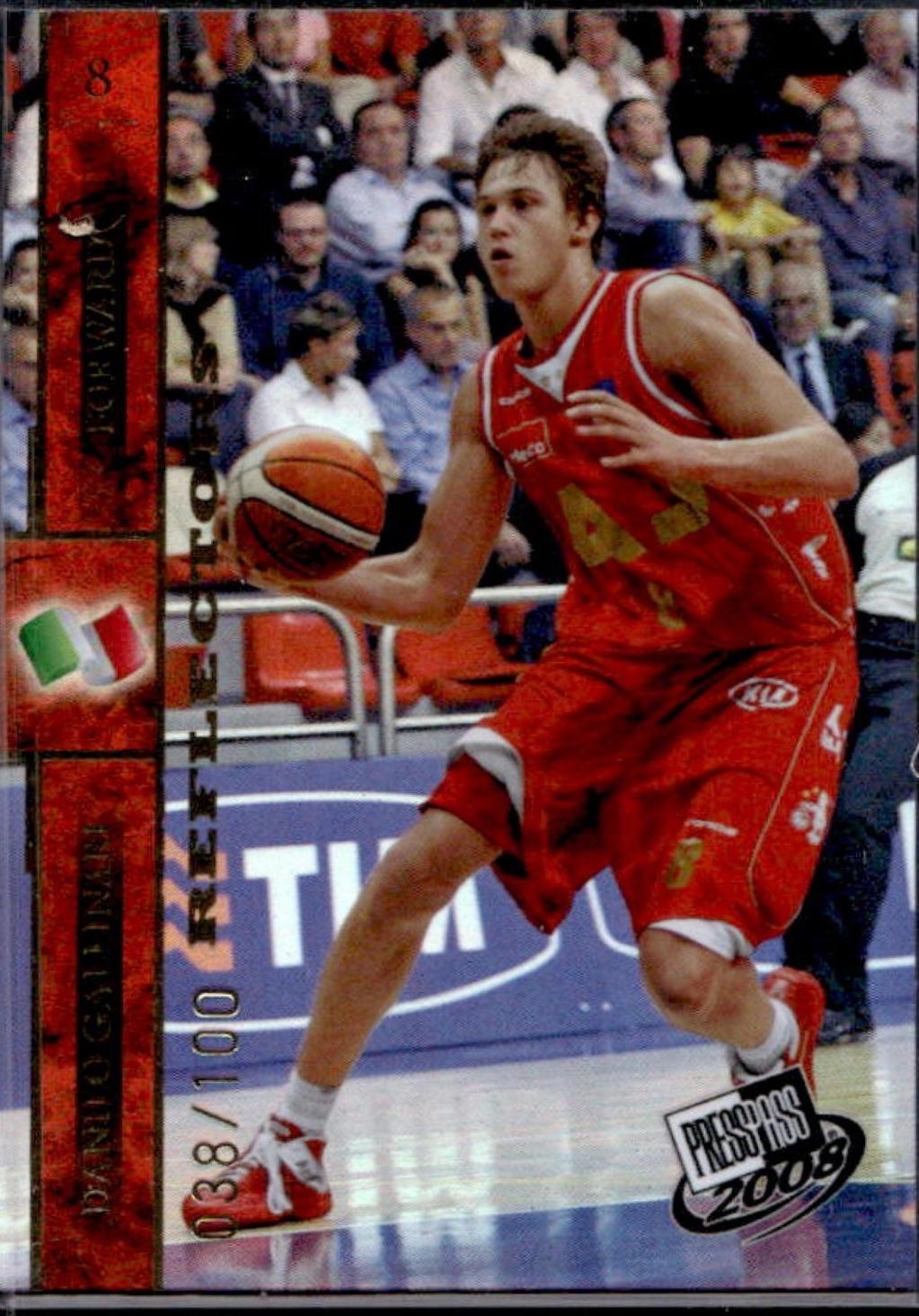 Danilo Gallinari #9 2008 Press Pass Basketball