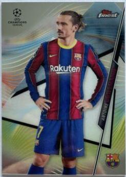 Antoine Griezmann #26 Soccer Cards 2020 Topps Finest UEFA Champions League