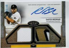 David Bednar [Triple Patch] #T1AR-DB Baseball Cards 2024 Topps Tier One Autographed Relic Prices