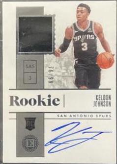 Keldon Johnson #222 2019-20 Panini Encased Basketball