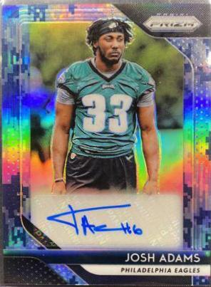 Josh Adams [Camo Prizm] #96
